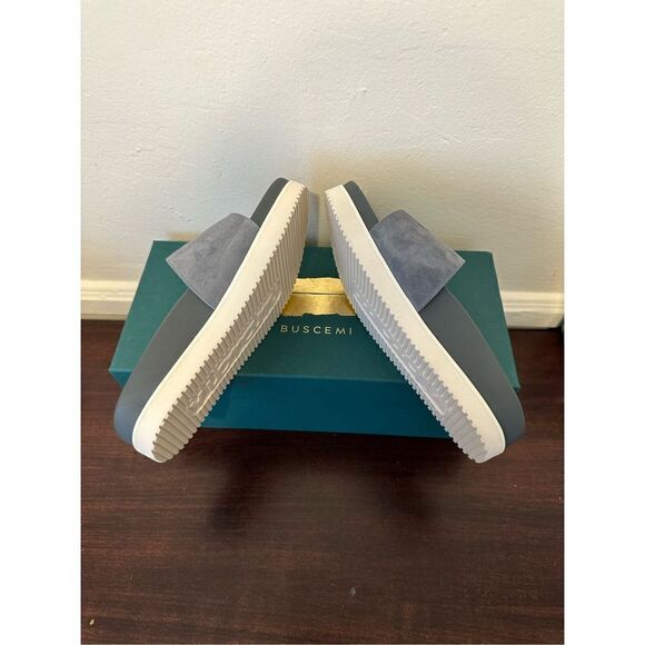 Buscemi leather upper and lining lightweight handcrafted slide sandal size EU 35 - Picture 7 of 12